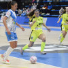 Partido de liga en A Raña entre Marín Futsal e Atlético Torcal