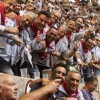 Aficionados y ambiente en la Feria de la Peregrina