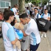 Partido entre Galicia e Belgrado en la Fase Final de la Copa de Regiones UEFA