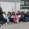 Visita de escolares del colegio Espedregada de Raxó a la Comandancia de la Guardia Civil