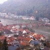 Vistas de Heidelberg dende o castelo