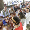 Comidas en la calle en la Feira Franca 2024