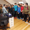 Visita de estudiantes del IES Torrente Ballester a PontevedraViva