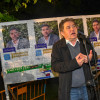 Pegada de carteis no inicio da campaña das municipais 2019