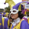 Participantes en el desfile de carnaval 2016 en Marín