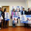 Pegada virtual de carteles del PP para las elecciones do 18F