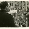 Acto do Movemento franquista nunha imaxe recollida no Arquivo Provincial