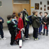 Visita de escolares del colegio Espedregada de Raxó a la Comandancia de la Guardia Civil