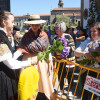 Ofrenda floral a la Virgen Peregrina en Pontevedra