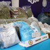 Material confiscado en la "Operación Aceifa"