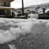 Primeiro día de neve na Lama no ano 2015
