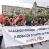 Manifestación de la UGT y Comisiones Obreras en el Primero de Mayo