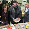 Visita de Fernández Lores e Bará á Escola de Conservación e Restauración