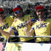 Público en el Mirador de Lobeira en la llegada de la Vuelta a España