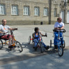 Amizade organiza unha xornada para probar as bicicletas adaptadas