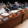 Pleno de la corporación municipal de Pontevedra en el Teatro Principal