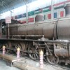 Locomotora xaponesa no Museo da Segunda Guerra Mundial