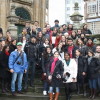 Visita de estudiantes de intercambio de Oporto a Pontevedra