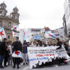 Manifestación de estudantes por Pontevedra