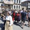 Ambiente en las calles durante la Feira Franca 2024