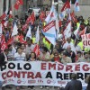 Manifestación en defensa del empleo en Pontevedra