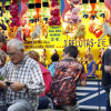 Día do neno nas atraccións da Festa da Peregrina