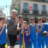Road Show de la Federación Española de Baloncesto en la plaza de España
