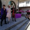 Performance drag na praza da Verdura a cargo de Marikas x la fiesta