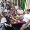 Comidas en la calle en la Feira Franca 2024