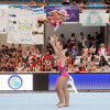 Celebración de los campeonatos de España de gimnasia acrobática en el Municipal