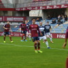 Partido de liga entre Pontevedra y Marino de Luanco en Pasarón