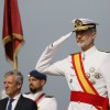 O rei Felipe VI preside na Escola Naval a entrega de reais despachos