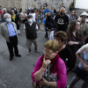 Procesión de Santiaguiño de O Burgo para recoger uvas y maíz