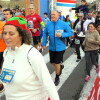 Participantes na saída e percorrido da San Silvestre 2023