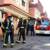 Alerta de incendio no colexio de Campolongo
