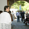 Chegada da imaxe da Virxe de Fátima á igrexa de San Xosé de Campolongo