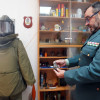 Servicio de Servicio de Desactivación de Explosivos (SEDEX) de la Guardia Civil de Pontevedra