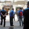 Concentración de protesta de la Policía Local de Pontevedra