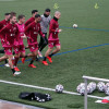 Primer entrenamiento del Pontevedra CF después de las vacaciones de Navidad del 2021