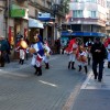 Pantallas de Xinzo de Limia nas rúas de Pontevedra