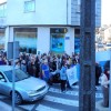 Manifestación para pedir que se cubran las vacantes médicas en Moraña