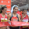 Podio feminino do XX Medio Maratón Cidade de Pontevedra