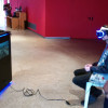 Demo de experiencias de realidade virtual no Tek Fest