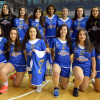 Equipo feminino do Teucro na presentación de equipos 2015-2016