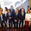 Celebración de un año de gobierno de Luis López en la Deputación de Pontevedra