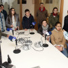 Visita de estudantes do IES Torrente Ballester a PontevedraViva