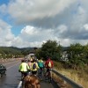 Marcha para reivindicar una Vía verde entre Pontevedra y Vigo