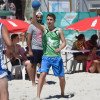 Participantes na XVIII edición do campionato de balonmán praia de Baltar