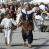 Ambiente en las calles durante la Feira Franca 2024