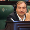 Ángel Moldes, del PP, en el último pleno de 2017 en la Deputación Provincial